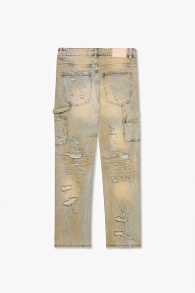 "CAESAR" DENIM JEAN LIGHT VINTAGE WASH