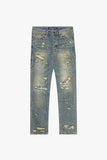 "CAESAR" STRAIGHT DARK VINTAGE WASH