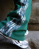 Real Camo Striped Baggy Pants - Hunter Green