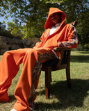 Real Camo Striped Baggy Pants - Orange