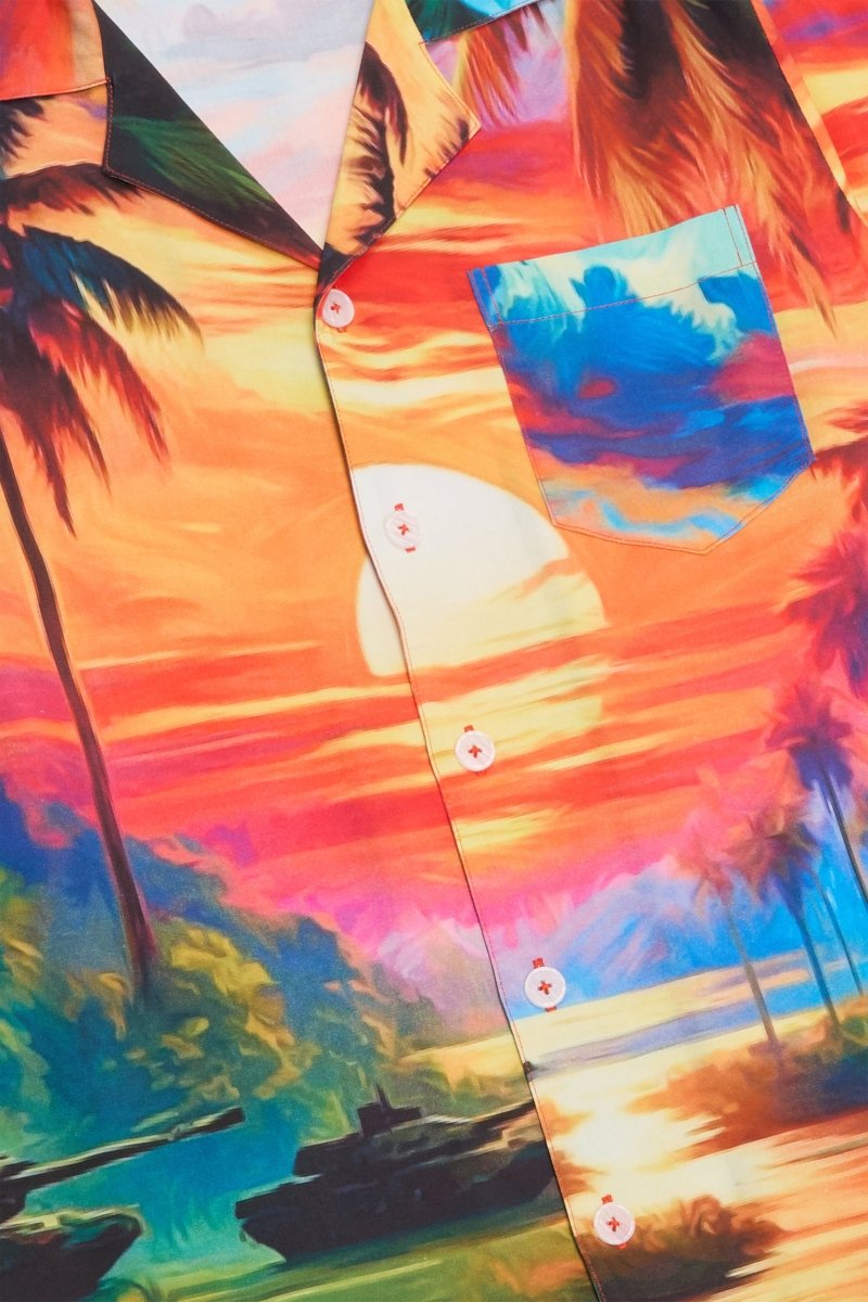 "CASA" BUTTON UP MULTI