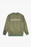 "CAVIERA" LONG SLEEVE TEE ARMY SUEDE GREEN