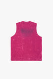 "CHARTREUSE" SUEDE VEST PINK