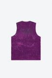 "CHARTREUSE" SUEDE VEST PURPLE
