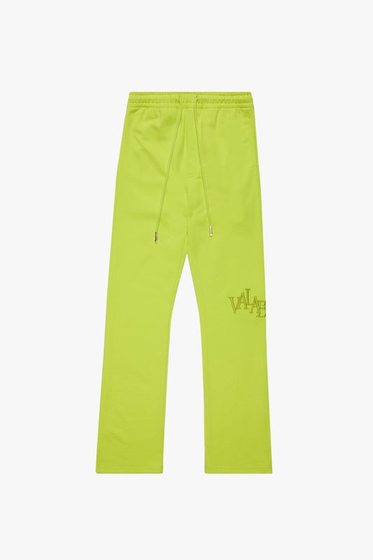 “CHISELMARK”  KNITTED PANTS NEON GREEN