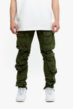 CliffJump Skinny Cargo Olive Washed