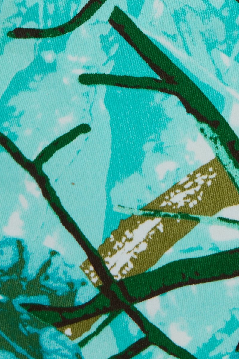 "COMMANDER" STACKED FLARE JEAN BLIZZARD CAMO