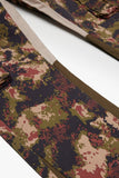 "COMMANDER" STACKED FLARE JEAN CHESTNUT CAMO