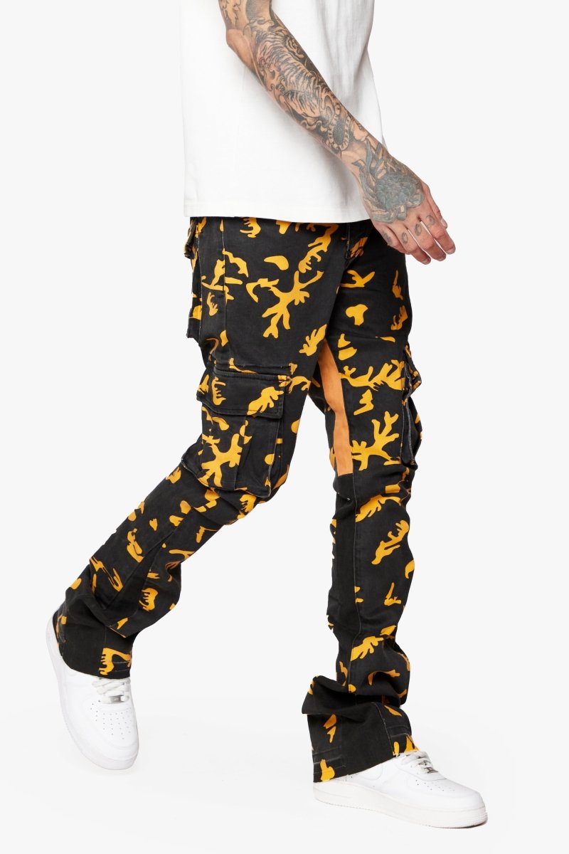 "COMMANDER " STACKED FLARE JEAN HORNET STRIKE