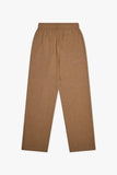 Corso Linen Straight Pants Brown