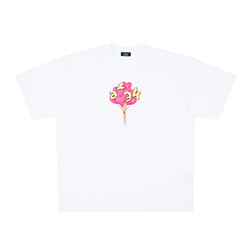 DONCARE(AFGK) "Balloon logo short sleeve tee"