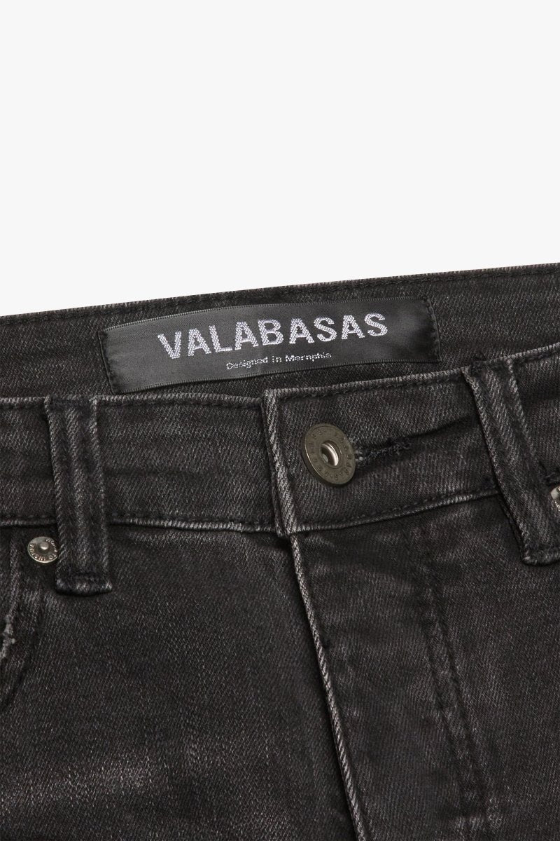 "DAYLIGHT " SKINNY JEAN BLACK WASH