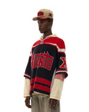 KNIT V // RED