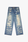 Denim Script  Straight Jean Vintage Wash