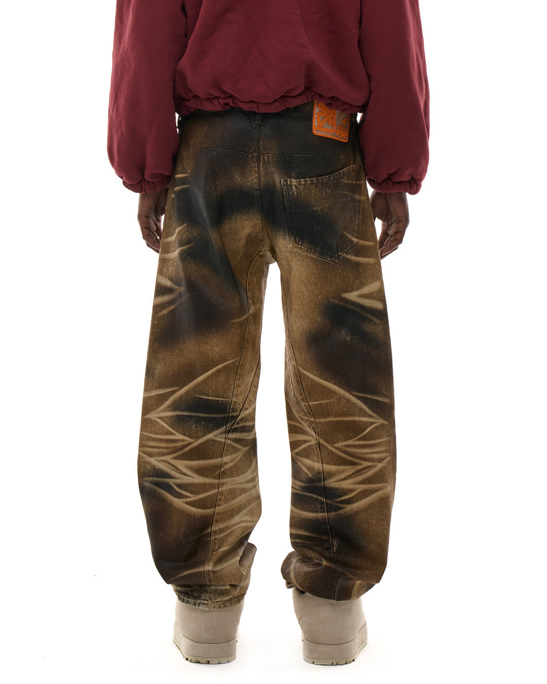 SAGGY PANTS // BROWN