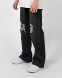 EPTM Distreesed Basic Jeans - Black