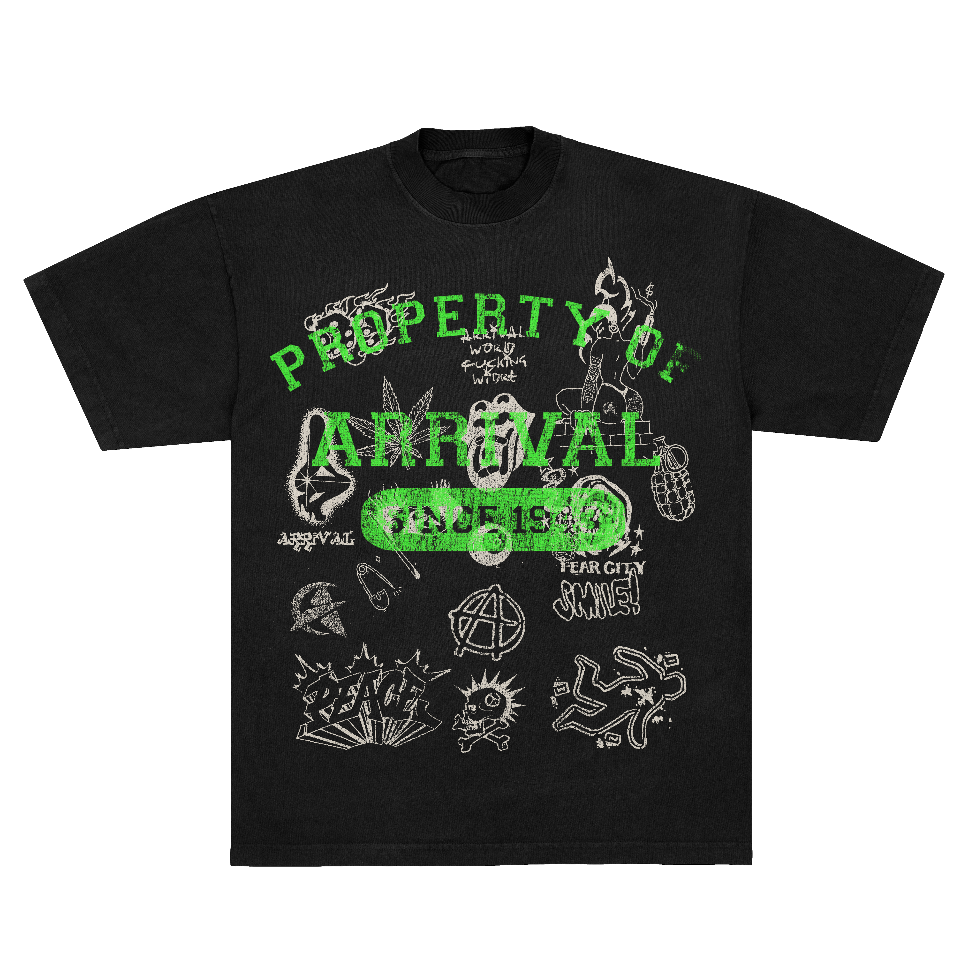 GRAFFITI TEE (BLACK)
