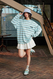 Striped Loose Fit L/S Tee