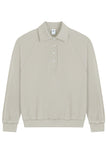 Oversized Polo Sweatshirt