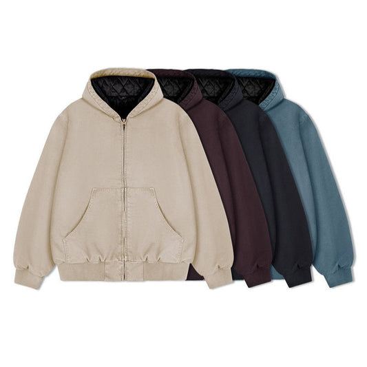 15oz Hooded Canvas Work Jacket