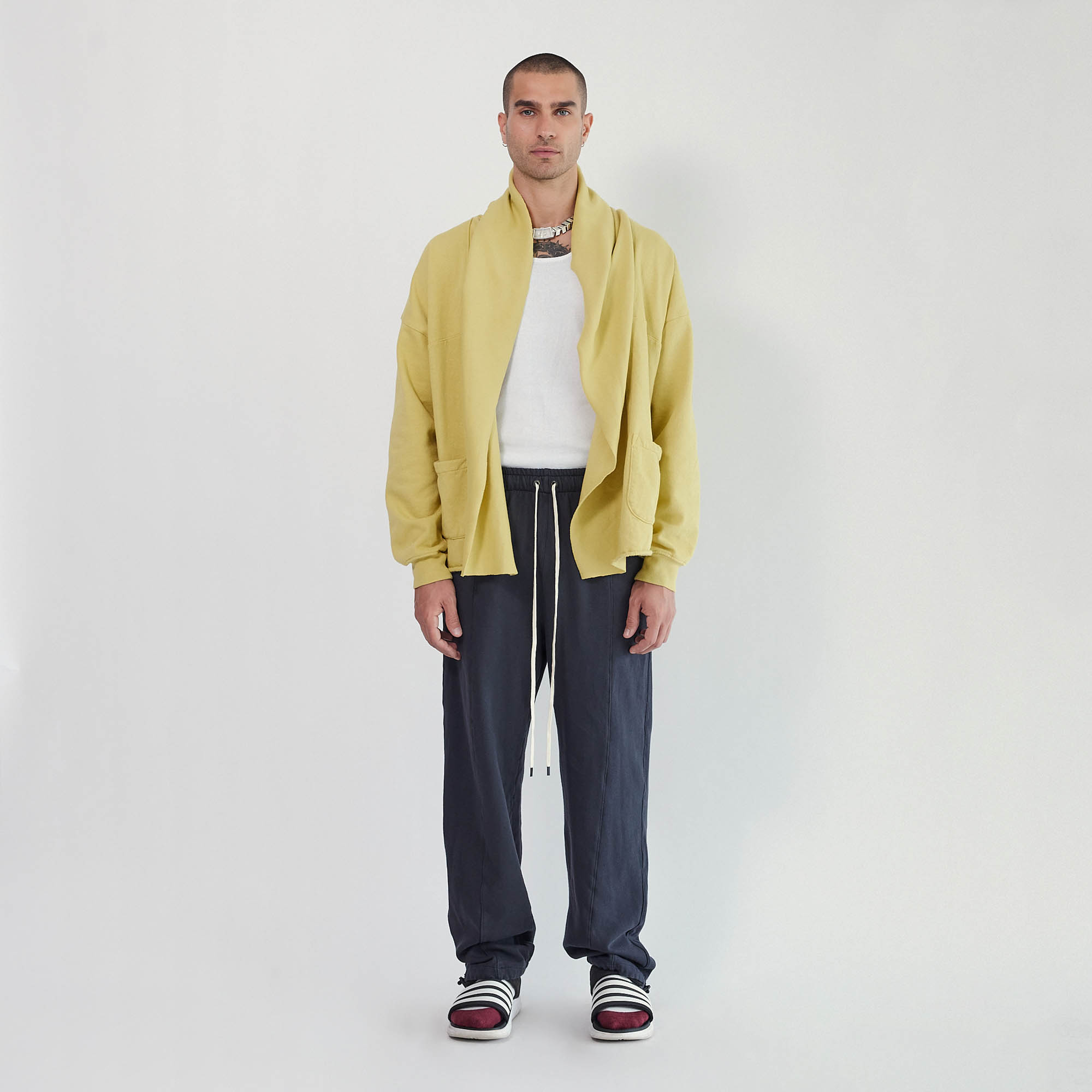 surplus sweatpants / washed black