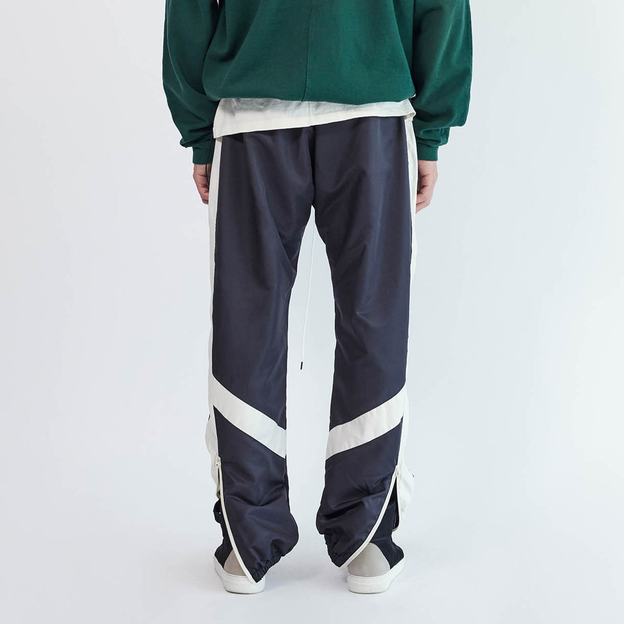 parachute track pant 2.5 / black + ivory