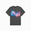 galaxy rhinestone tee / vintage black