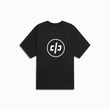 icon tee / washed black
