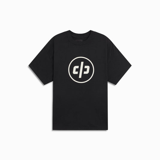 icon tee / washed black