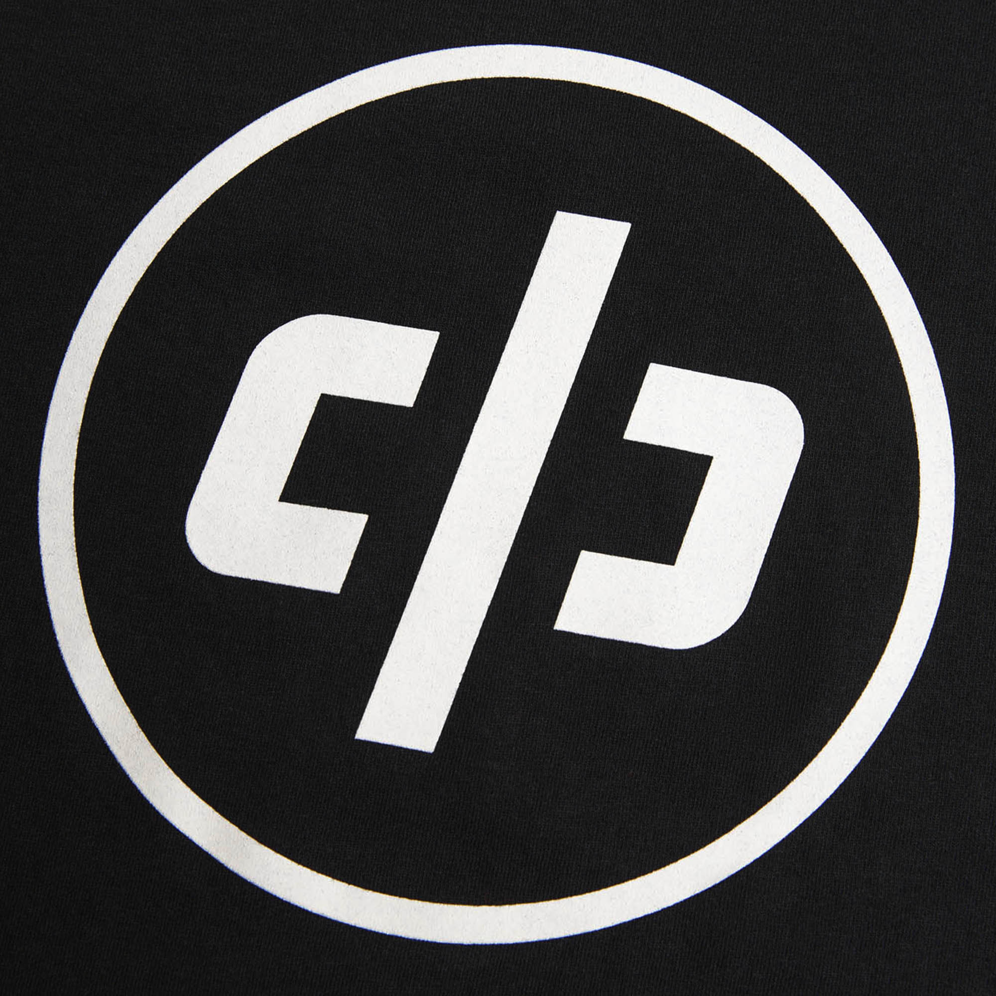 icon tee / washed black