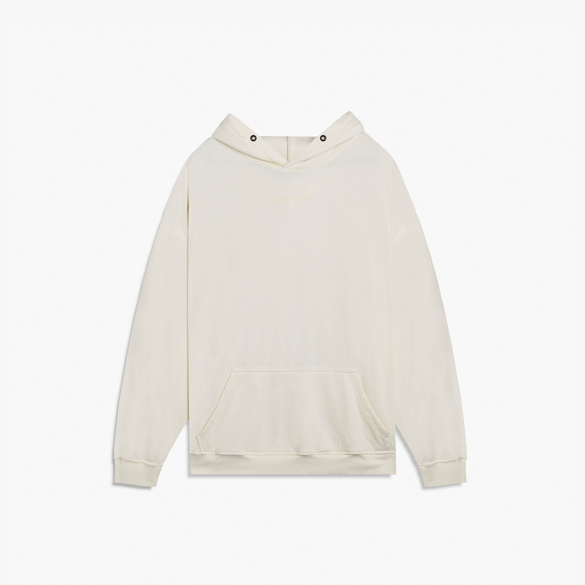 loop terry standard hoodie / natural terry