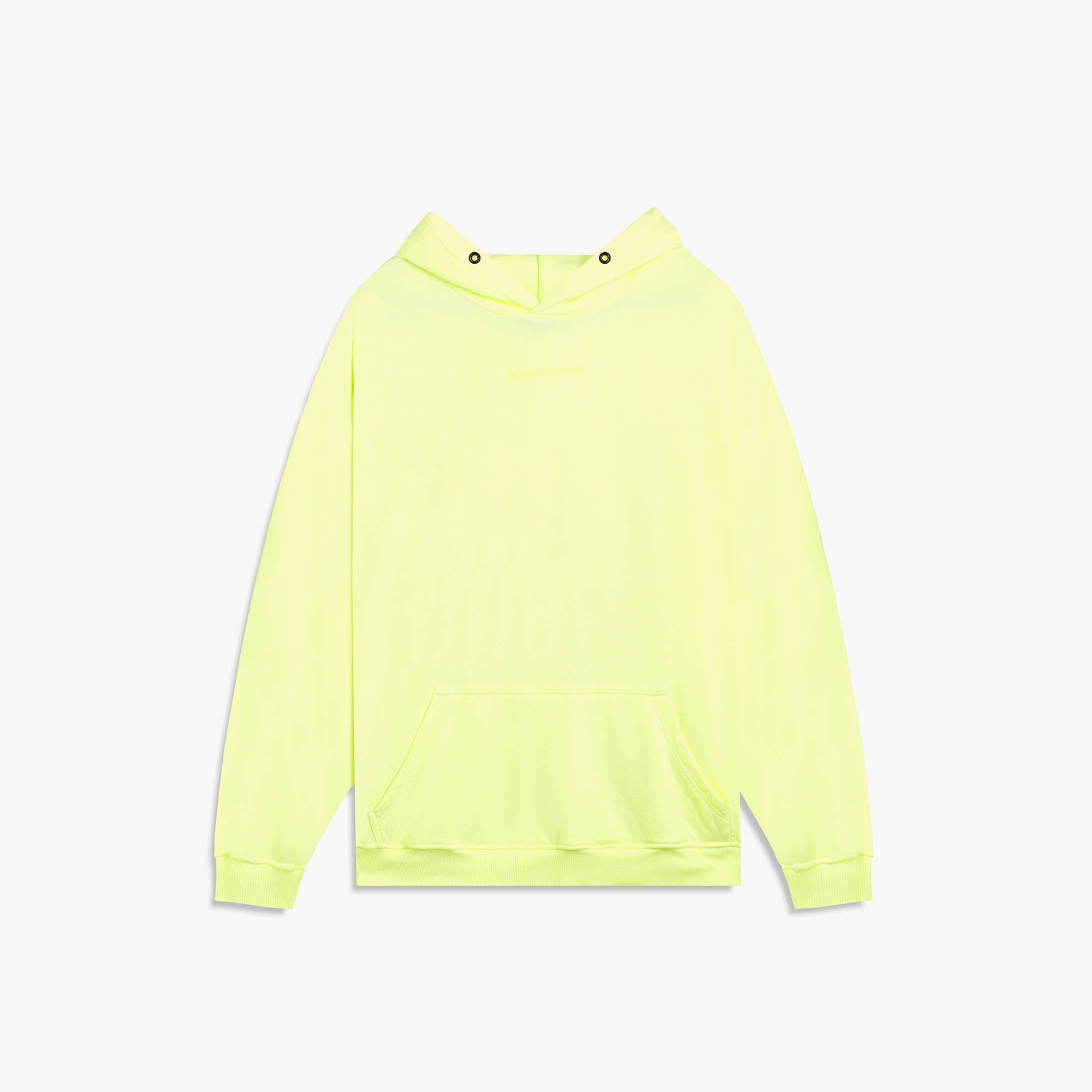 loop terry standard hoodie / canary yellow