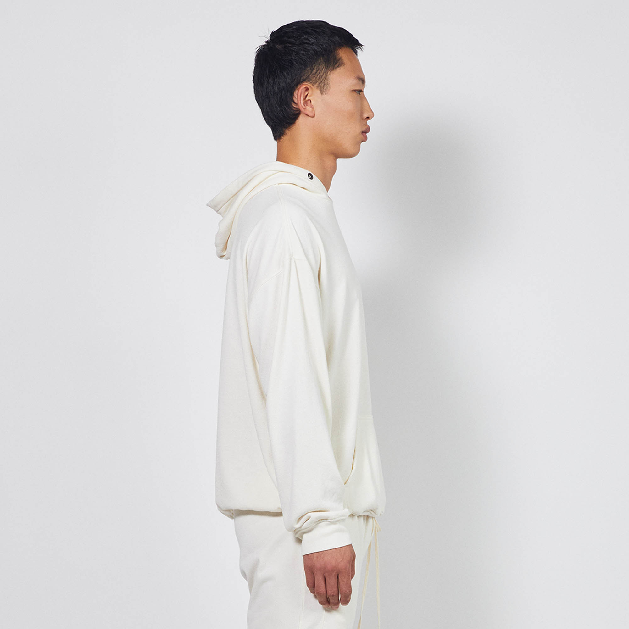 loop terry standard hoodie / natural terry