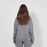 loop terry standard hoodie / heather grey
