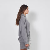 loop terry standard hoodie / heather grey