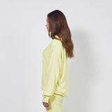 loop terry standard hoodie / canary yellow