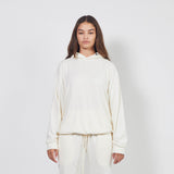 loop terry standard hoodie / natural terry