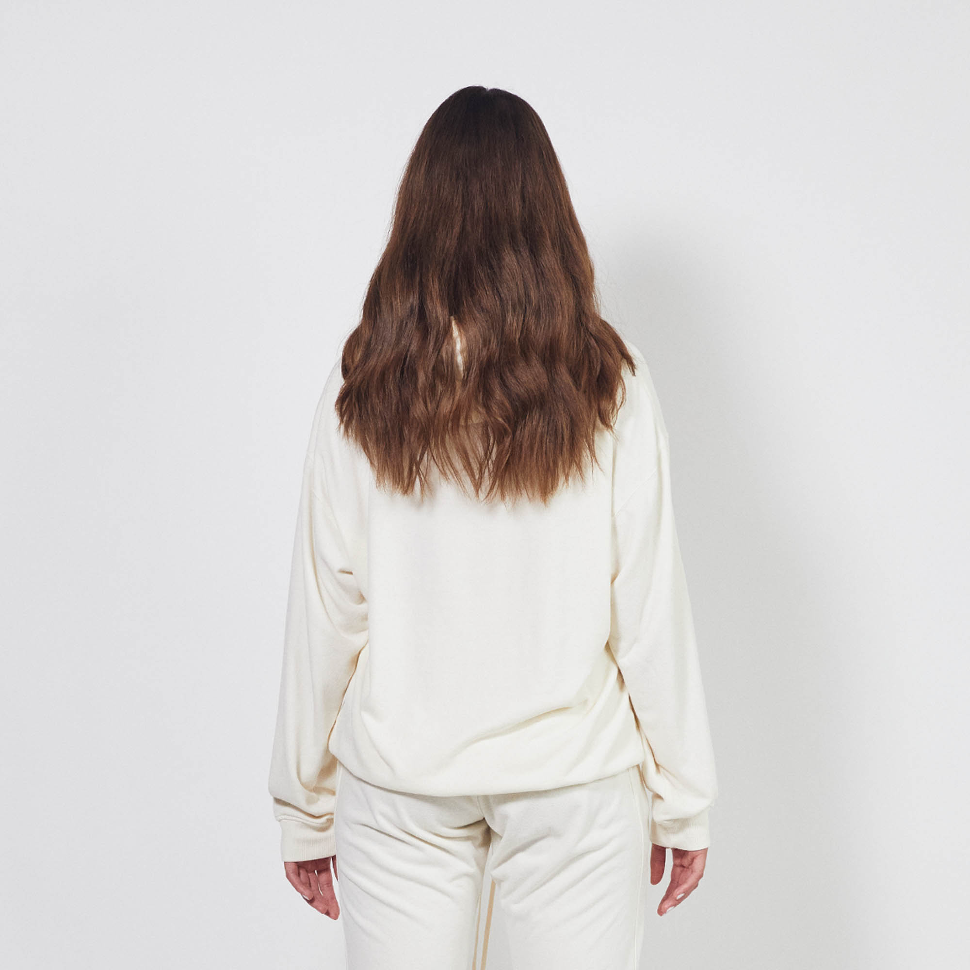 loop terry standard hoodie / natural terry