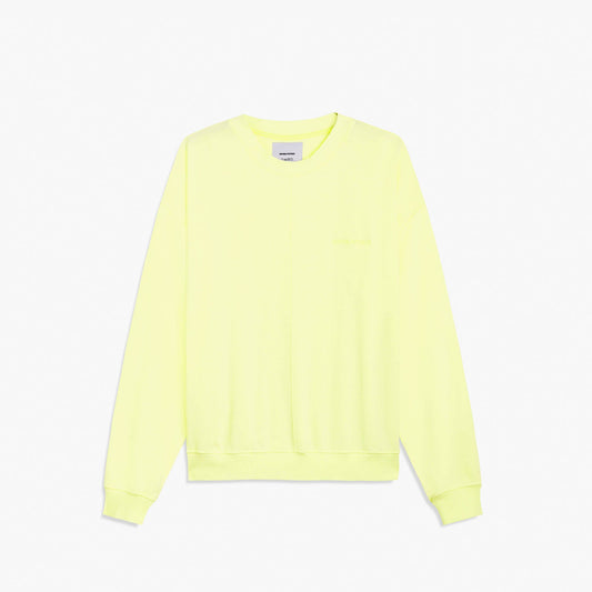 loop terry standard sweatshirt / canary yellow