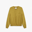 loop terry standard sweatshirt / mustard yellow