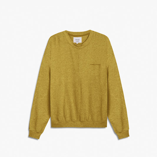 loop terry standard sweatshirt / mustard yellow