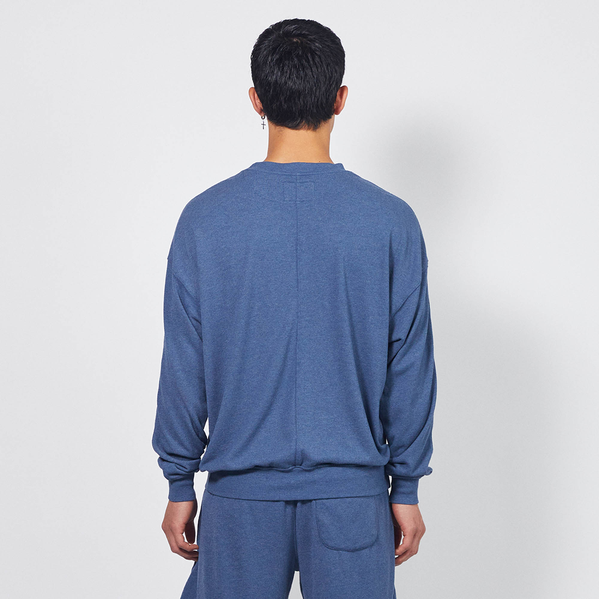 loop terry standard sweatshirt / mountain blue