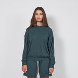 loop terry standard sweatshirt / hunter green