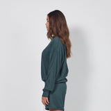 loop terry standard sweatshirt / hunter green