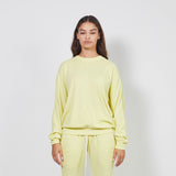 loop terry standard sweatshirt / canary yellow