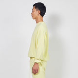 loop terry standard sweatshirt / canary yellow