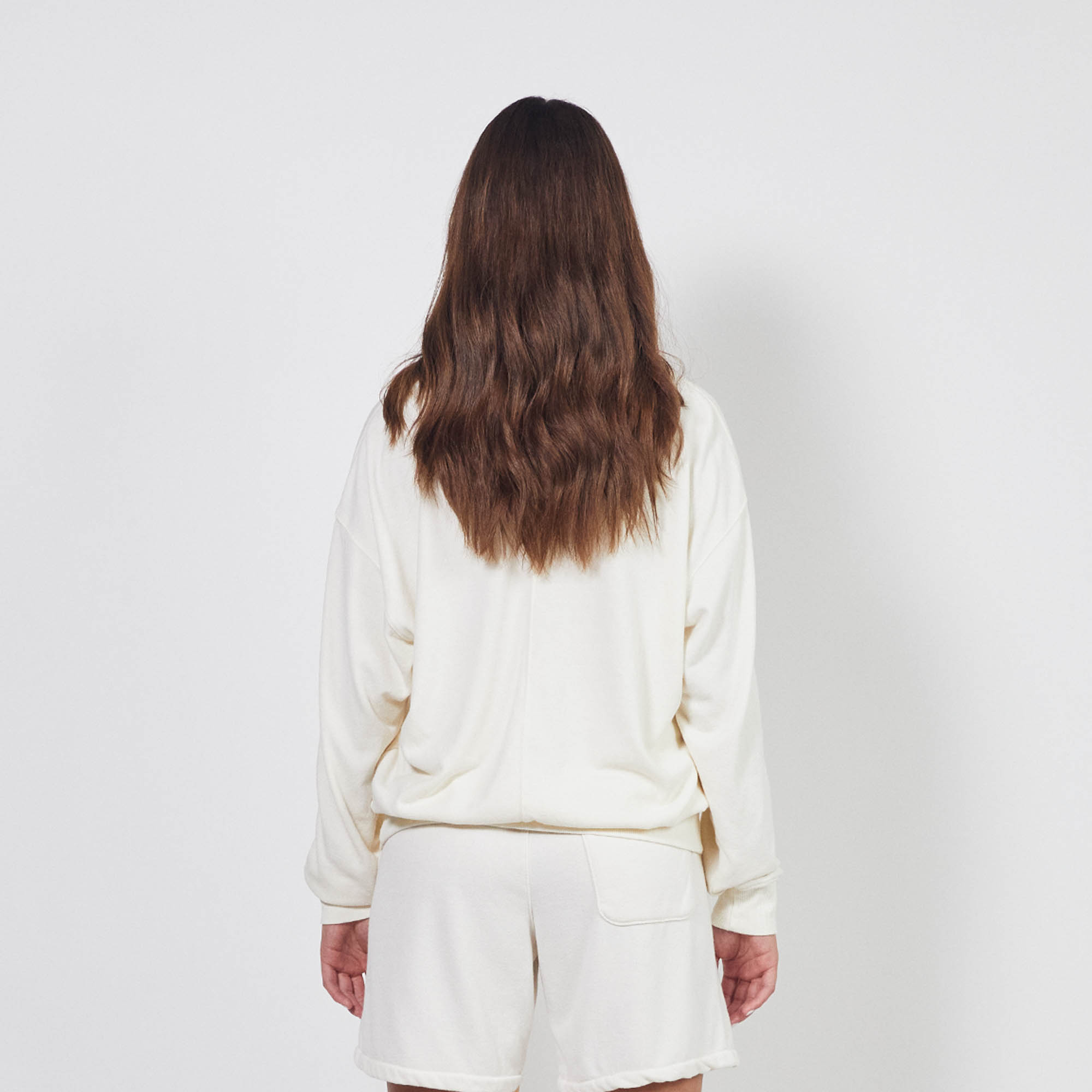 loop terry standard sweatshirt / natural terry