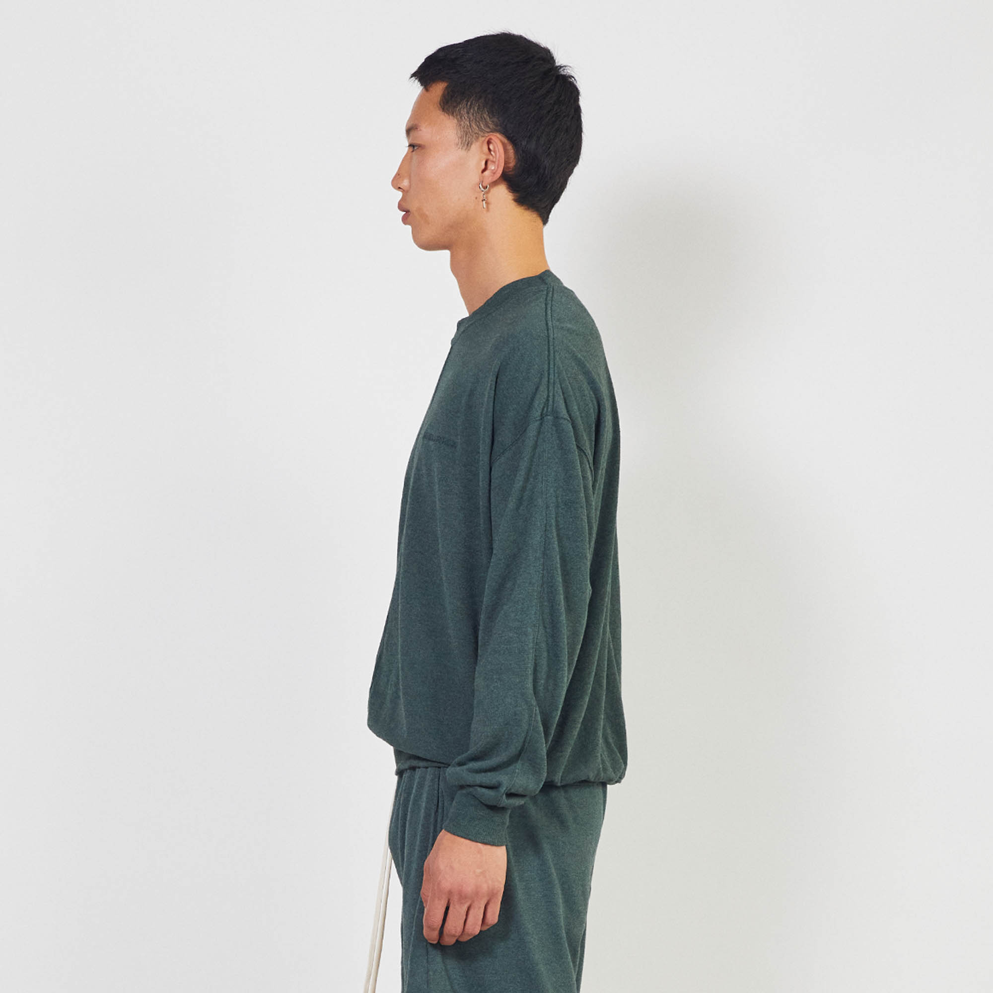 loop terry standard sweatshirt / hunter green