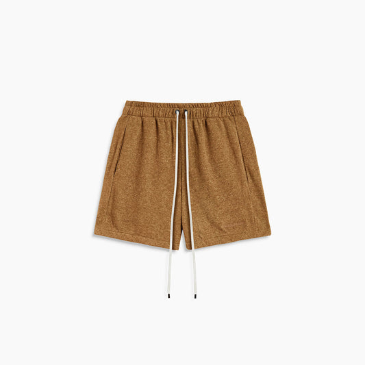 loop terry standard sweatshort / camel