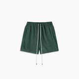 loop terry standard sweatshort / hunter green